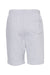 Independent Trading Co. IND20SRT Mens Fleece Shorts w/ Pockets Heather Grey Flat Back