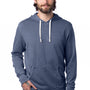 Alternative Mens School Yard Hooded Sweatshirt Hoodie - Dark Navy Blue