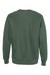 Independent Trading Company IND5000C Mens Legend Crewneck Sweatshirt Alpine Green Flat Back