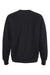 Independent Trading Company IND5000C Mens Legend Crewneck Sweatshirt Black Flat Back