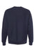 Independent Trading Company IND5000C Mens Legend Crewneck Sweatshirt Classic Navy Blue Flat Back