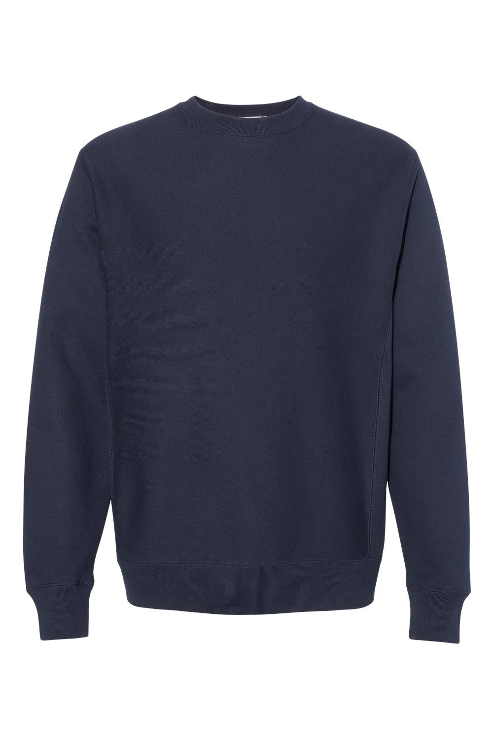 Independent Trading Co. IND5000C Mens Legend Crewneck Sweatshirt Classic Navy Blue Flat Front