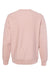 Independent Trading Company IND5000C Mens Legend Crewneck Sweatshirt Dusty Pink Flat Back