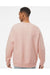 Independent Trading Co. IND5000C Mens Legend Crewneck Sweatshirt Dusty Pink Model Back