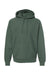 Independent Trading Company IND5000P Mens Legend Hooded Sweatshirt Hoodie w/ Pouch Pocket Alpine Green Flat Front
