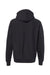 Independent Trading Co. IND5000P Mens Legend Hooded Sweatshirt Hoodie Black Flat Back