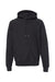 Independent Trading Company IND5000P Mens Legend Hooded Sweatshirt Hoodie w/ Pouch Pocket Black Flat Front
