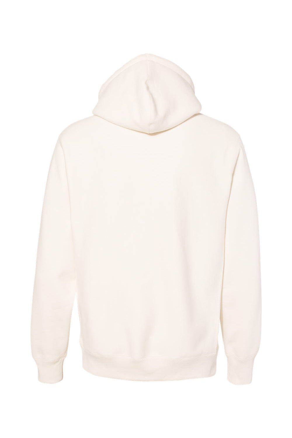 Independent Trading Company IND5000P Mens Legend Hooded Sweatshirt Hoodie w/ Pouch Pocket Bone Flat Back