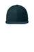 New Era Hats NE404 Mens Moisture Wicking Adjustable Hat Flag Deep Navy Blue Flat Front