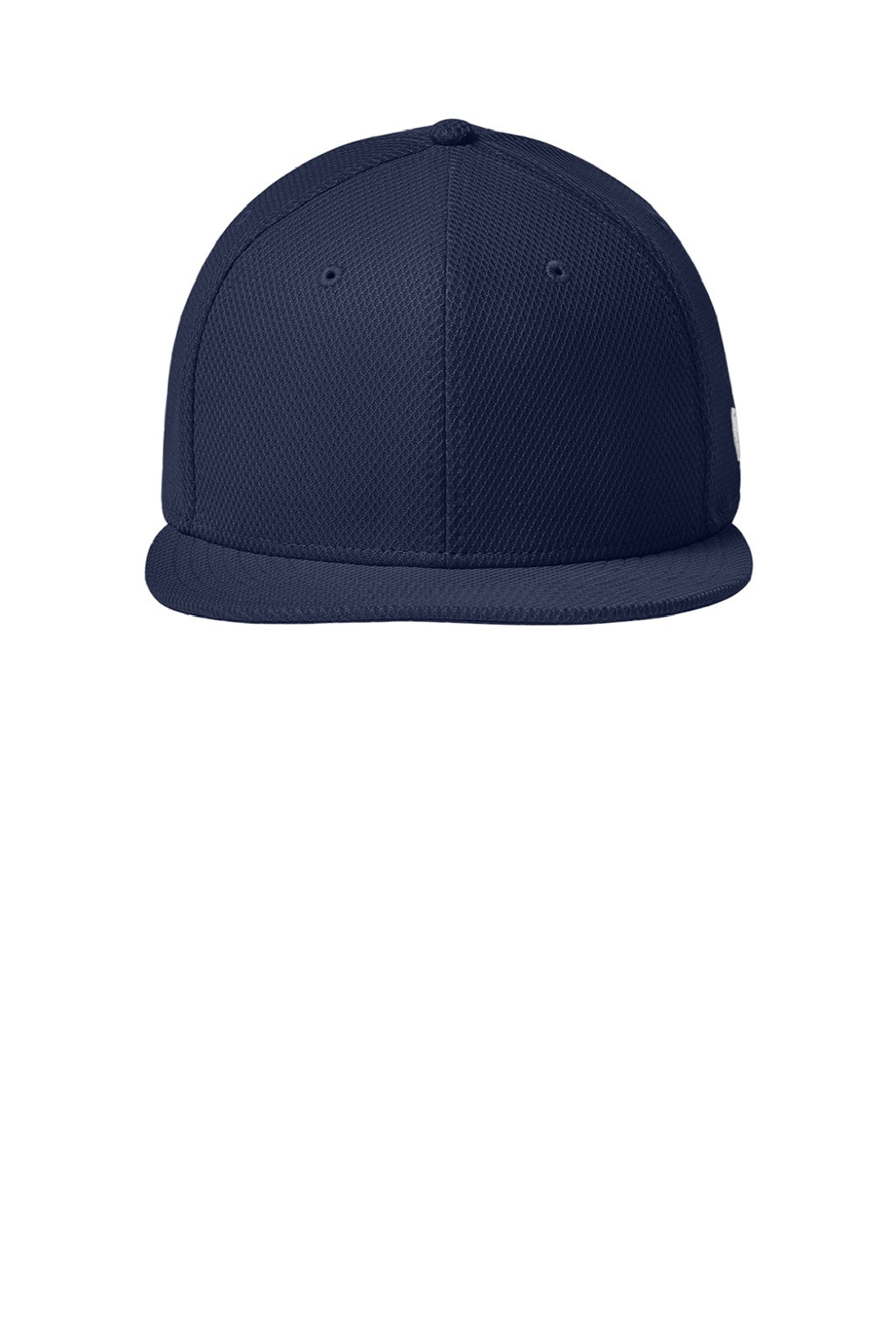 New Era Hats NE404 Mens Moisture Wicking Adjustable Hat Flag True Navy Blue Flat Front