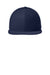 New Era Hats NE404 Mens Moisture Wicking Adjustable Hat Flag True Navy Blue Flat Front