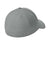 New Era Hats NE1121 Mens Moisture Wicking Stretch Fit Hat Flag Grey Flat Back