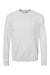 Bella + Canvas BC3901/3901 Mens Sponge Fleece Crewneck Sweatshirt Ash Grey Flat Front