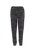 Independent Trading Company IND20PNT Mens Fleece Sweatpants w/ Pockets Black Camo Flat Back