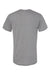 Augusta Sportswear 3065 Mens Short Sleeve Crewneck T-Shirt Heather Grey Flat Back
