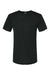 Augusta Sportswear 3065 Mens Short Sleeve Crewneck T-Shirt Heather Black Flat Front