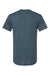Augusta Sportswear 3065 Mens Short Sleeve Crewneck T-Shirt Heather Storm Grey Flat Back