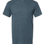 Augusta Sportswear Mens Short Sleeve Crewneck T-Shirt - Heather Storm Grey - NEW