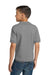 Gildan 8800B Youth DryBlend Moisture Wicking Short Sleeve Polo Shirt Sport Grey Model Back