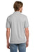Gildan 8800 Mens DryBlend Moisture Wicking Short Sleeve Polo Shirt Ash Grey Model Back