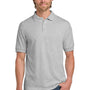 Gildan Mens DryBlend Moisture Wicking Short Sleeve Polo Shirt - Ash Grey