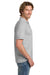 Gildan 8800 Mens DryBlend Moisture Wicking Short Sleeve Polo Shirt Ash Grey Model Side