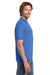 Gildan 8800 Mens DryBlend Moisture Wicking Short Sleeve Polo Shirt Carolina Blue Model Side