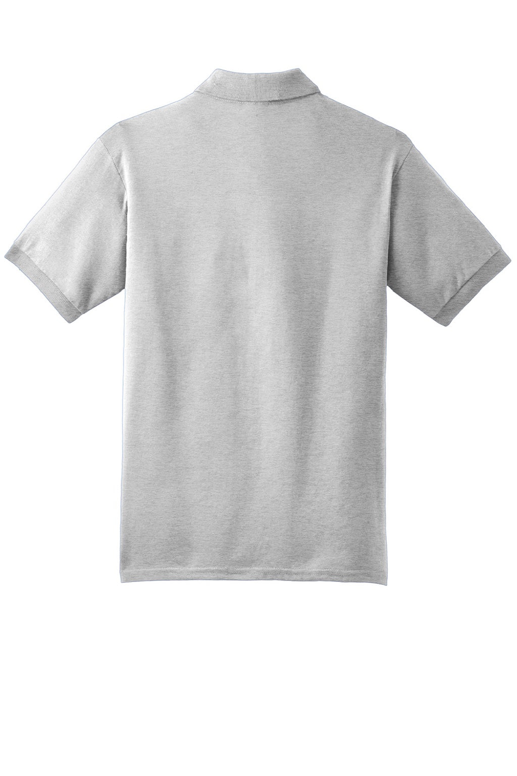 Gildan 8800 Mens DryBlend Moisture Wicking Short Sleeve Polo Shirt Ash Grey Flat Back