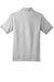 Gildan 8800 Mens DryBlend Moisture Wicking Short Sleeve Polo Shirt Ash Grey Flat Back
