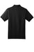Gildan 8800 Mens DryBlend Moisture Wicking Short Sleeve Polo Shirt Black Flat Back