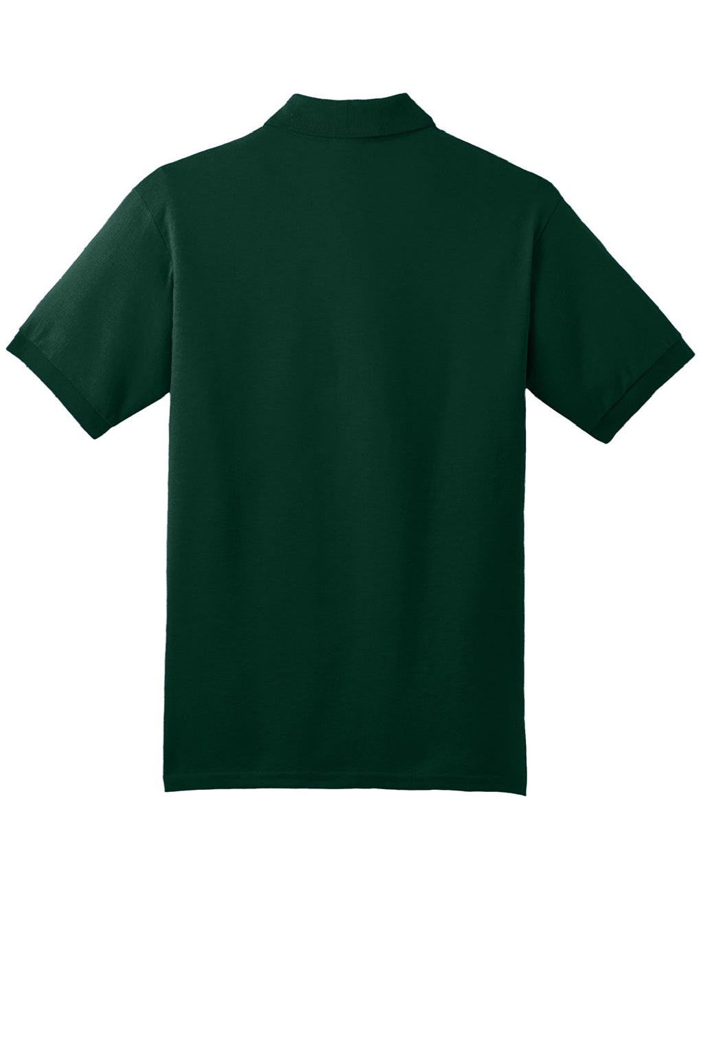 Gildan 8800 Mens DryBlend Moisture Wicking Short Sleeve Polo Shirt Forest Green Flat Back