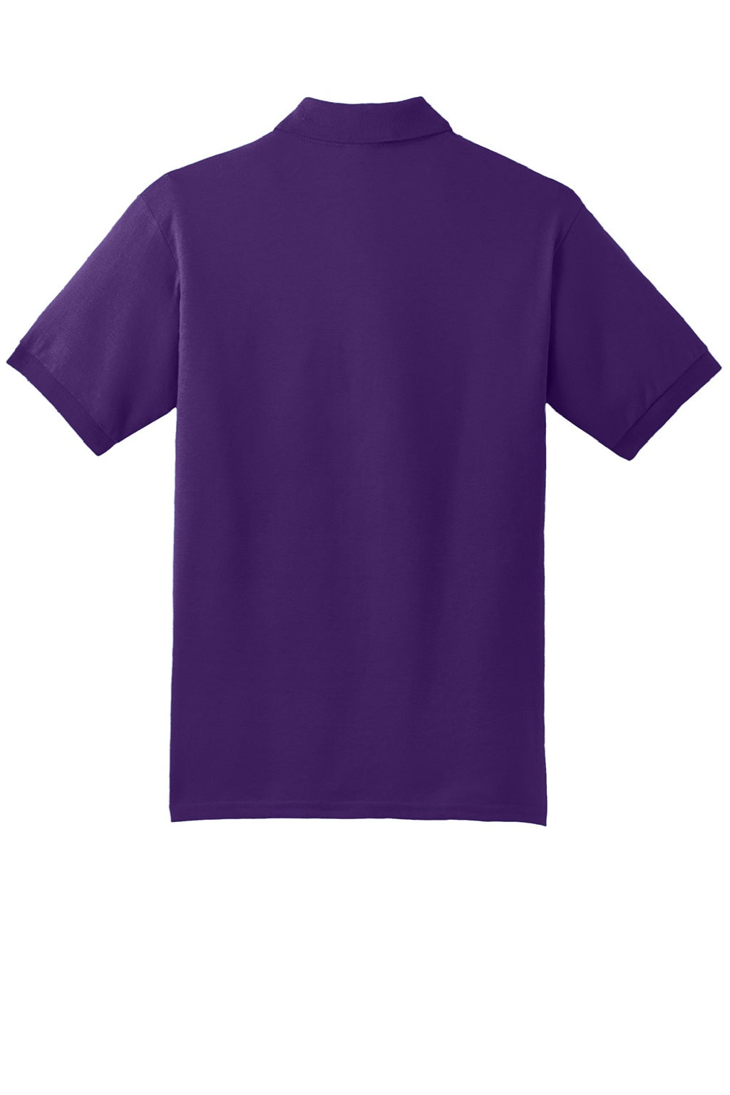 Gildan 8800 Mens DryBlend Moisture Wicking Short Sleeve Polo Shirt Purple Flat Back