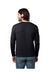 Alternative 8800PF Mens Eco Cozy Fleece Crewneck Sweatshirt Black Back