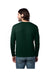 Alternative 8800PF Mens Eco Cozy Fleece Crewneck Sweatshirt Varisty Green Back