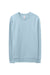 Alternative 8800PF Mens Eco Cozy Fleece Crewneck Sweatshirt Light Blue Flat Front