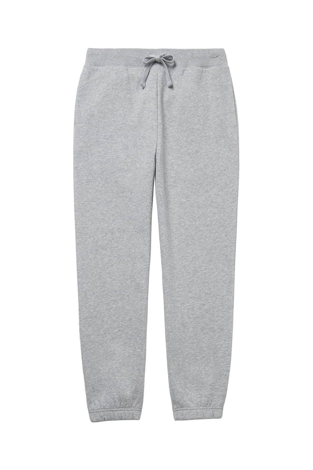 Alternative 8803PF Mens Eco Cozy Fleece Sweatpants w/ Pockets Heather Grey Flat Front