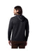 Alternative 8804PF Mens Eco Cozy Fleece Hooded Sweatshirt Hoodie Black Model Back