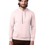 Alternative Mens Eco Cozy Fleece Hooded Sweatshirt Hoodie - Faded Pink