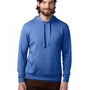 Alternative Mens Eco Cozy Fleece Hooded Sweatshirt Hoodie - Heritage Royal Blue