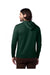 Alternative 8804PF Mens Eco Cozy Fleece Hooded Sweatshirt Hoodie Varisty Green Model Back