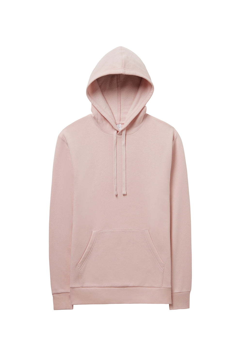 Alternative 8804PF Mens Eco Cozy Fleece Hooded Sweatshirt Hoodie Faded Pink Flat Front