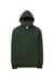 Alternative 8804PF Mens Eco Cozy Fleece Hooded Sweatshirt Hoodie Varisty Green Flat Front