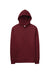 Alternative 8804PF Mens Eco Cozy Fleece Hooded Sweatshirt Hoodie Currant Flat Front