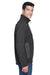 North End 88138 Mens Technical Water Resistant Full Zip Jacket Graphite Grey Model Side