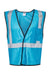 Kishigo B120-131 Unisex EV Series Enhanced Visibility Non-ANSI Vest Electric Blue Flat Front