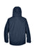 North End 88178 Mens Caprice 3-in-1 Waterproof Full Zip Hooded Jacket Classic Navy Blue Flat Back