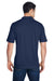 Core 365 88181/88181T Mens Origin Performance Moisture Wicking Short Sleeve Polo Shirt Classic Navy Blue Model Back