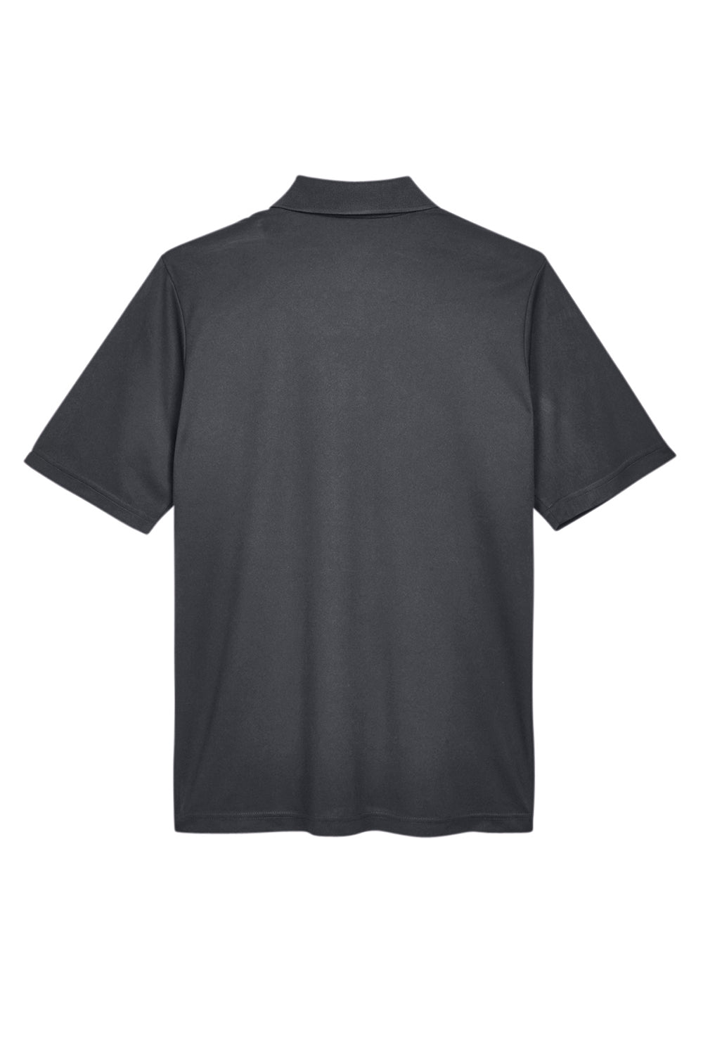 Core 365 88181/88181T Mens Origin Performance Moisture Wicking Short Sleeve Polo Shirt Carbon Grey Flat Back