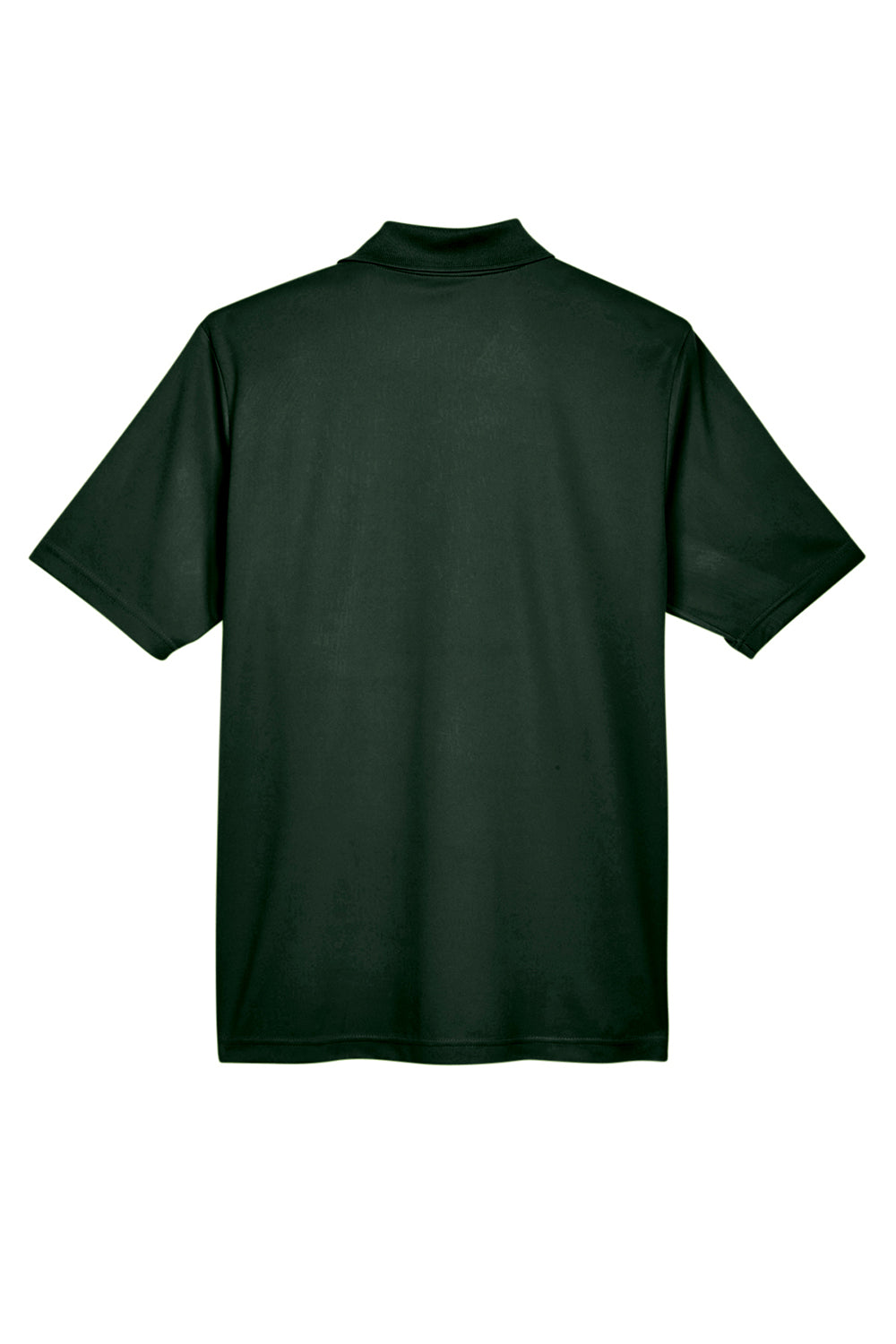 Core 365 88181/88181T Mens Origin Performance Moisture Wicking Short Sleeve Polo Shirt Forest Green Flat Back