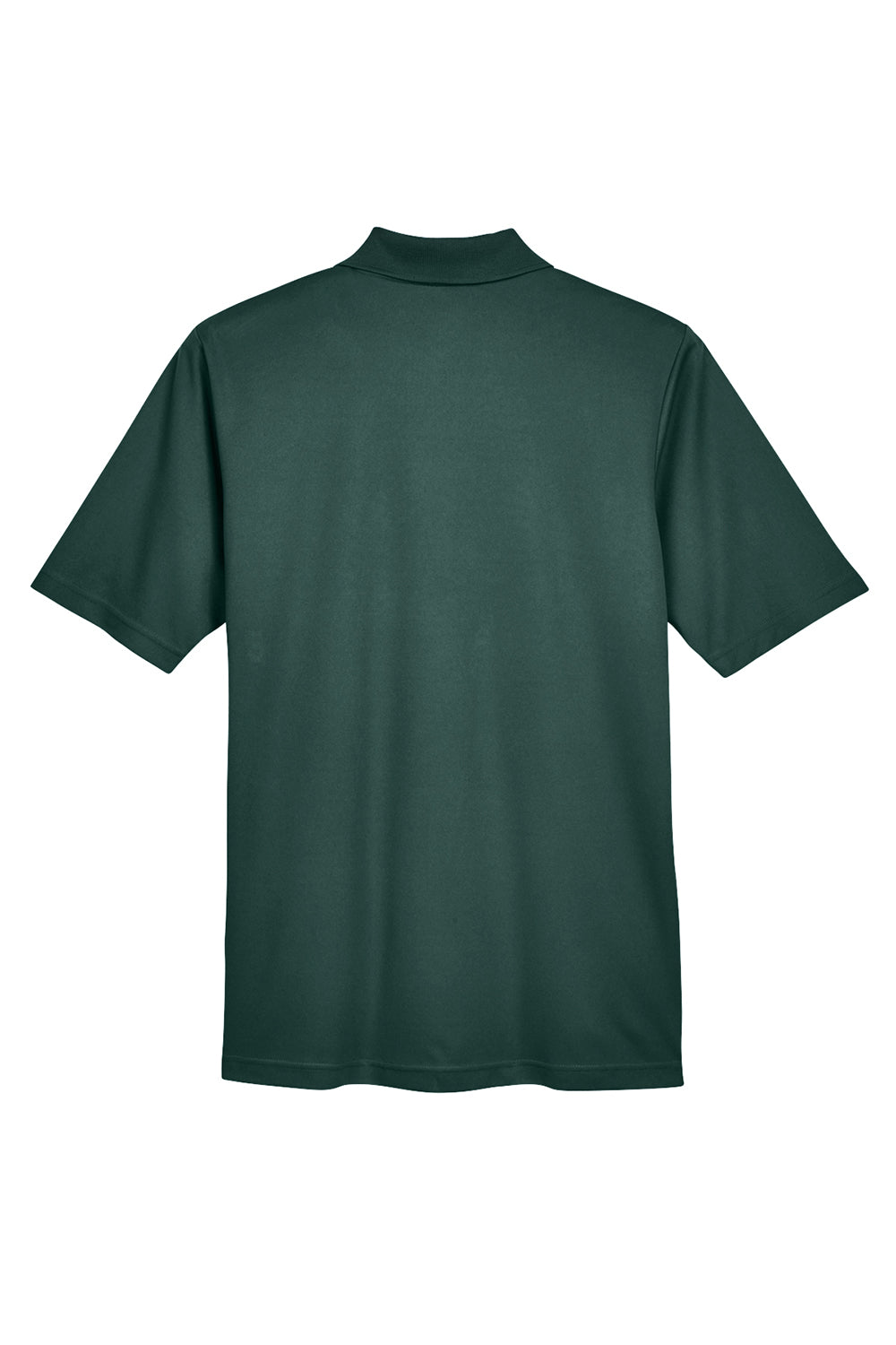 Core 365 88181P Mens Origin Performance Moisture Wicking Short Sleeve Polo Shirt w/ Pocket Forest Green Flat Back
